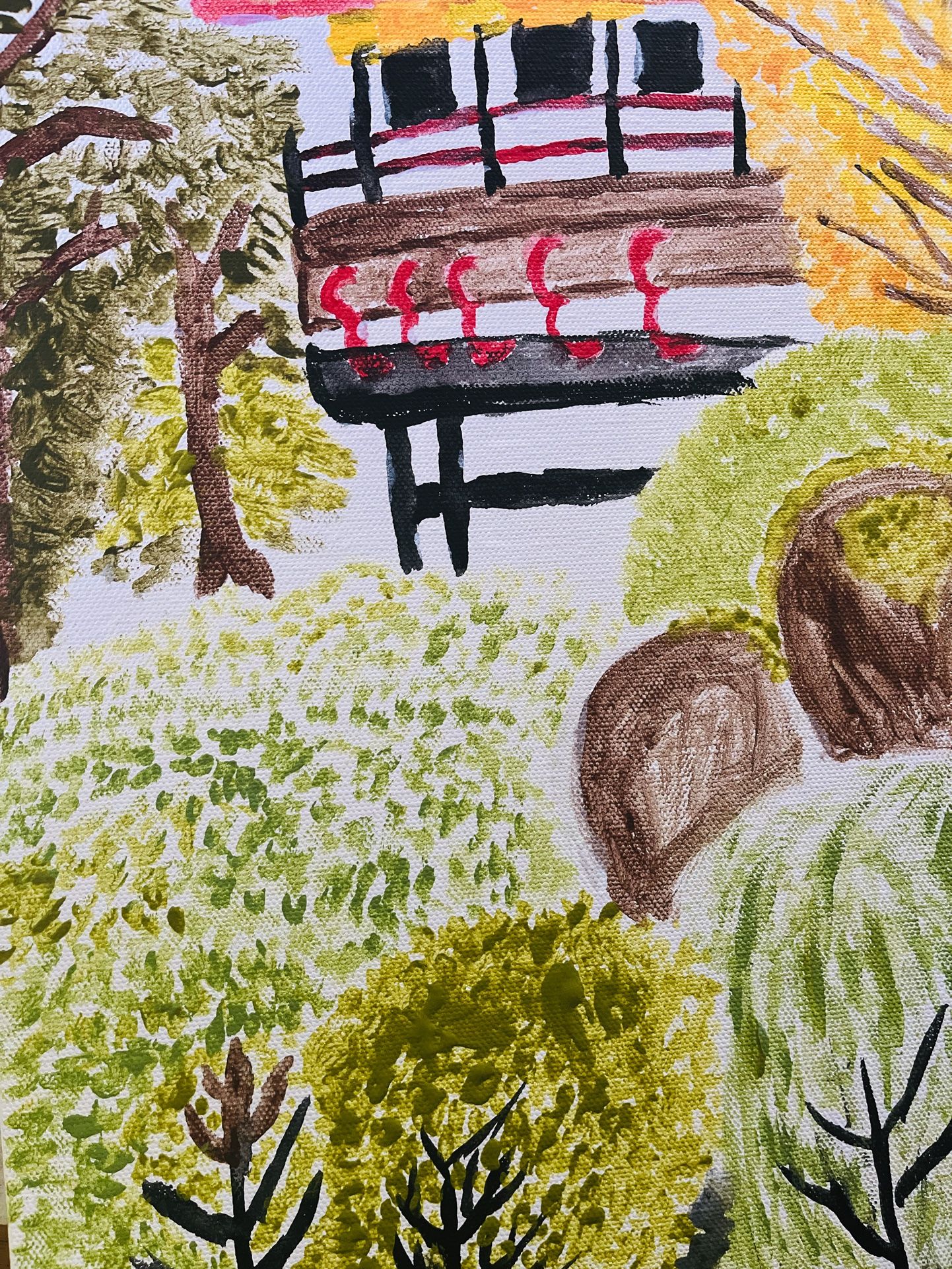 Japanese Tea Garden Artwork 
