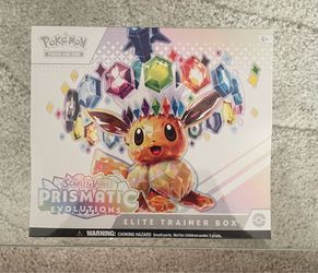 Pokémon Scarlet & Violet Prismatic Evolutions Elite Trainer Box