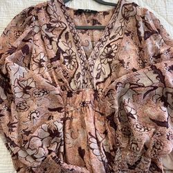 Purple And Pink Dress