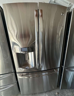 GE Stainless French Door Refrigerator w/ Ice & Water – Deal