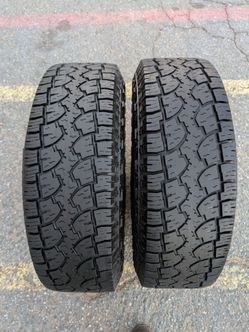 245/75/16 PAIR OF TIRES USED