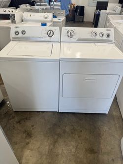 Used Whirlpool Washer and Gas Dryer