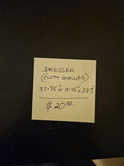 Dresser