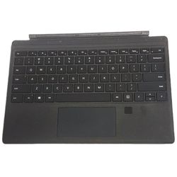 Microsoft Surface Pro Magnetic Keyboard with Fingerprint Sensor and Laptop Battery Charger