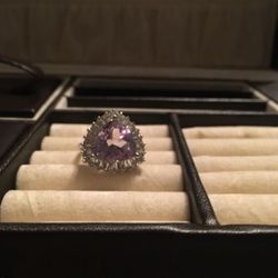 Lavender.925 ring