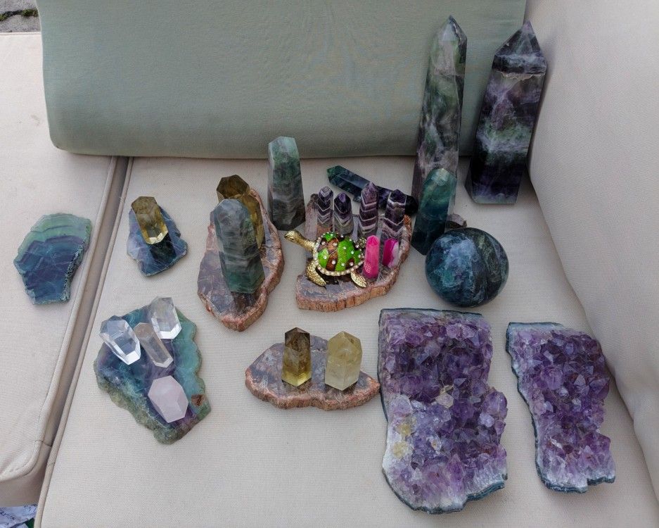 Crystals, Slabs, Amethyst