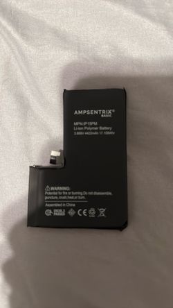 iPhone 15 pro max battery replacement