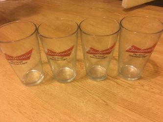 Budweiser Glasses