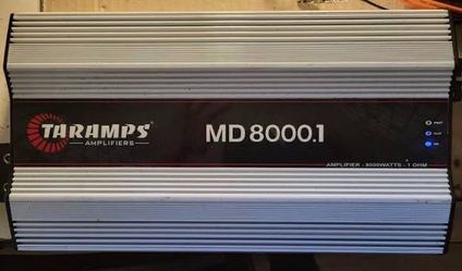Taramp's MD8000.1 8000W Mono Channel 1 Ohms