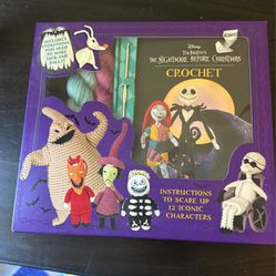 Crochet Nightmare Before Christmas Book