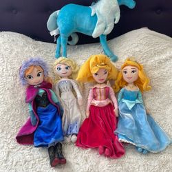 Disney Princesses and Nook Frozen II Stuffie Collection