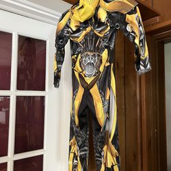 Halloween Costume!!! Transformers Bumblebee 3T-4T With Mask