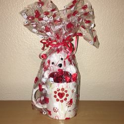 Valentine mug with teddy bear