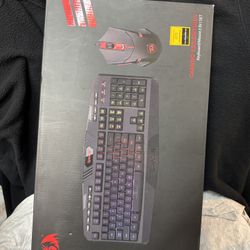New Gaming essentials keyboard/mouse set Redragon