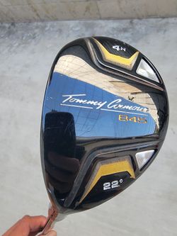 Lefty Tommy Armour 845 4 Hybrid 22* DLT Graphite Regular Flex Left Handed