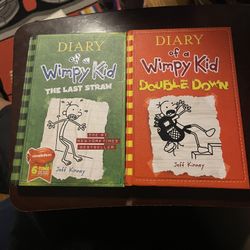 Diary Of a Wimpy Kid Books(2)