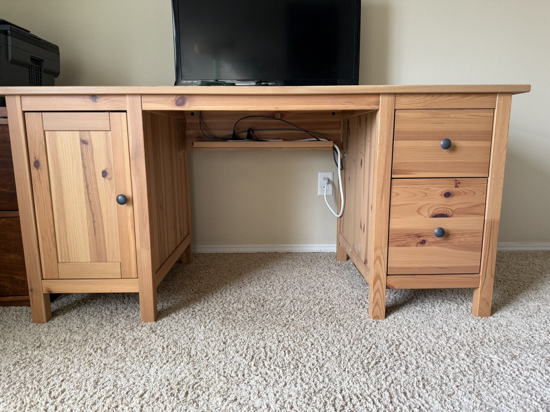 Ikea Hemnes Solid Wood Desk
