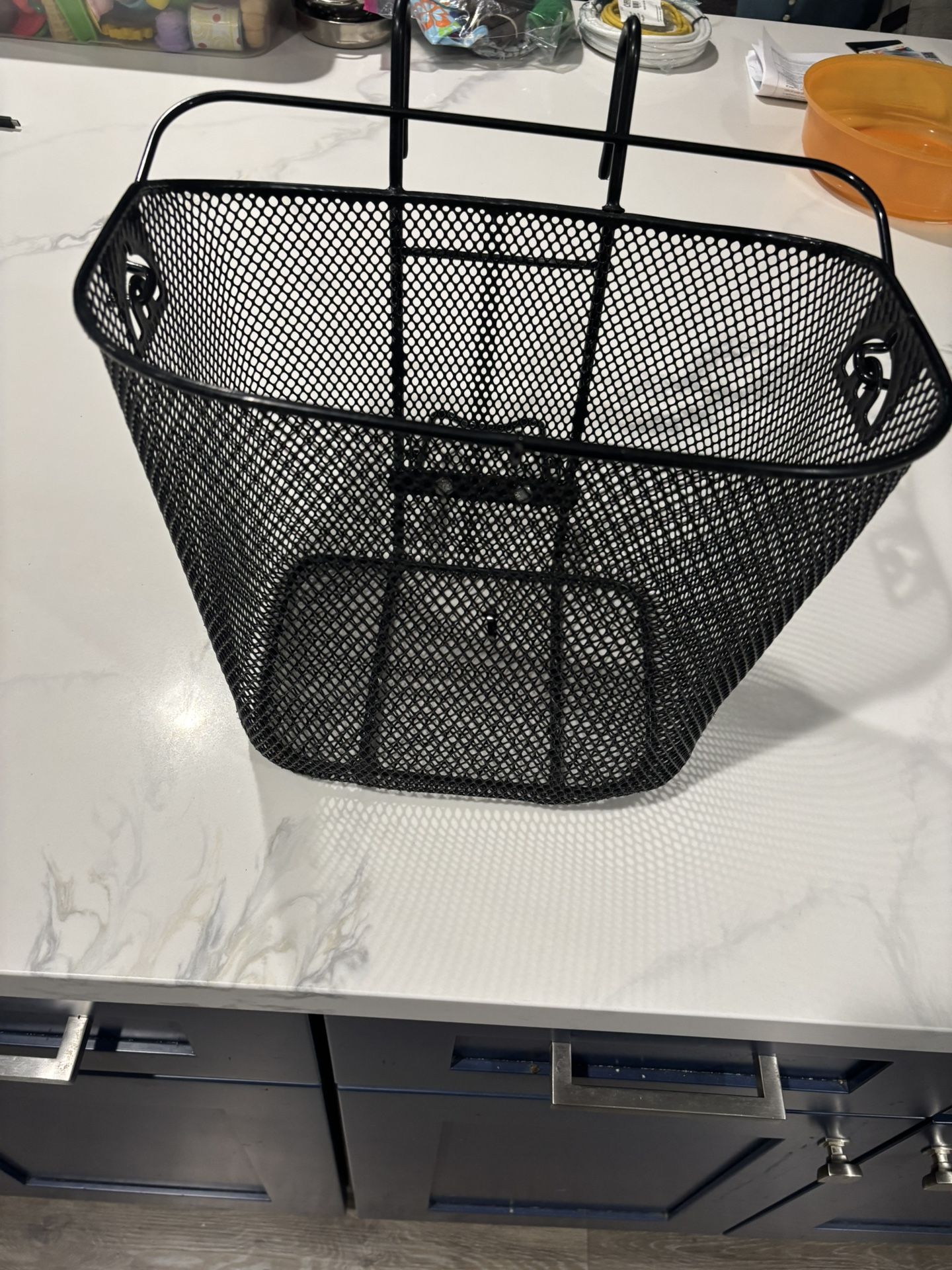 Black Bike Basket -great Condition