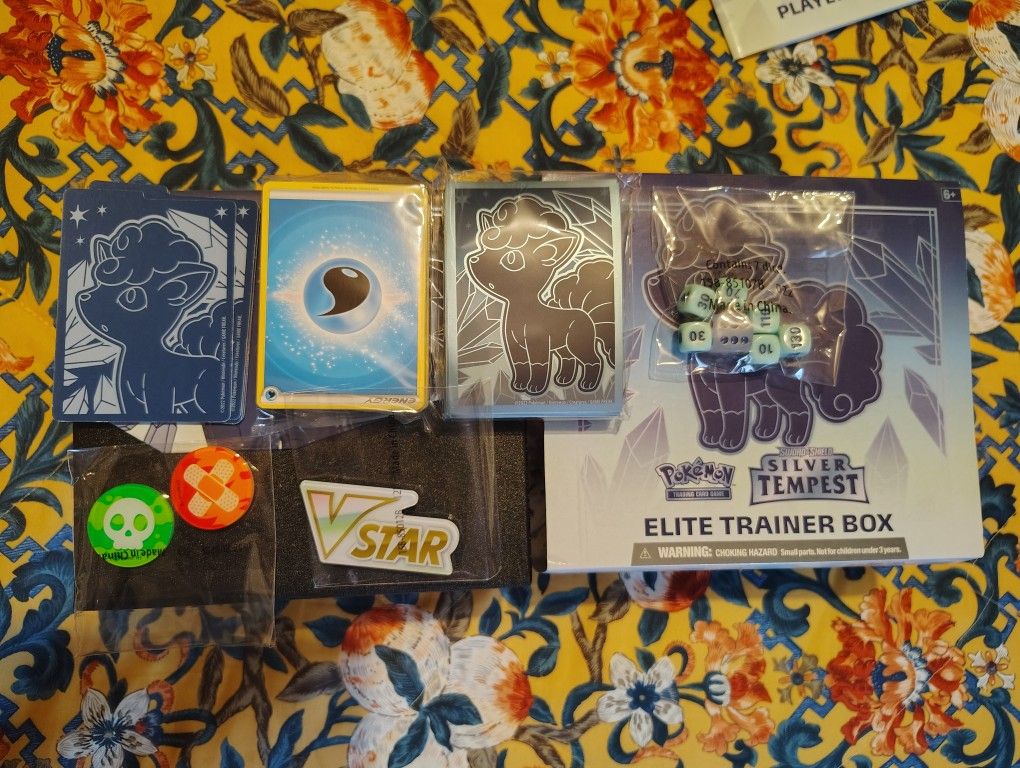 Silver Tempest Box And Sleeves (No Packs)