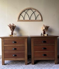 Pair of Nightstands, Bedside Tables