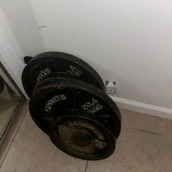 Barbell Plates 210 pounds| 2x45s 2x35s 2x25s