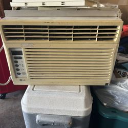 Massage Therapy Chair and 110 Window Air Conditioner 