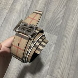 Burberry Monogram Vintage Belt