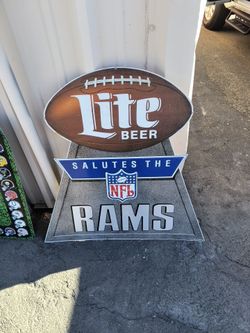 Miller lite Advertising metal sign