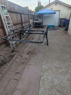 Black Truck ladder Rack