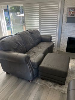 Couch chair and ottoman