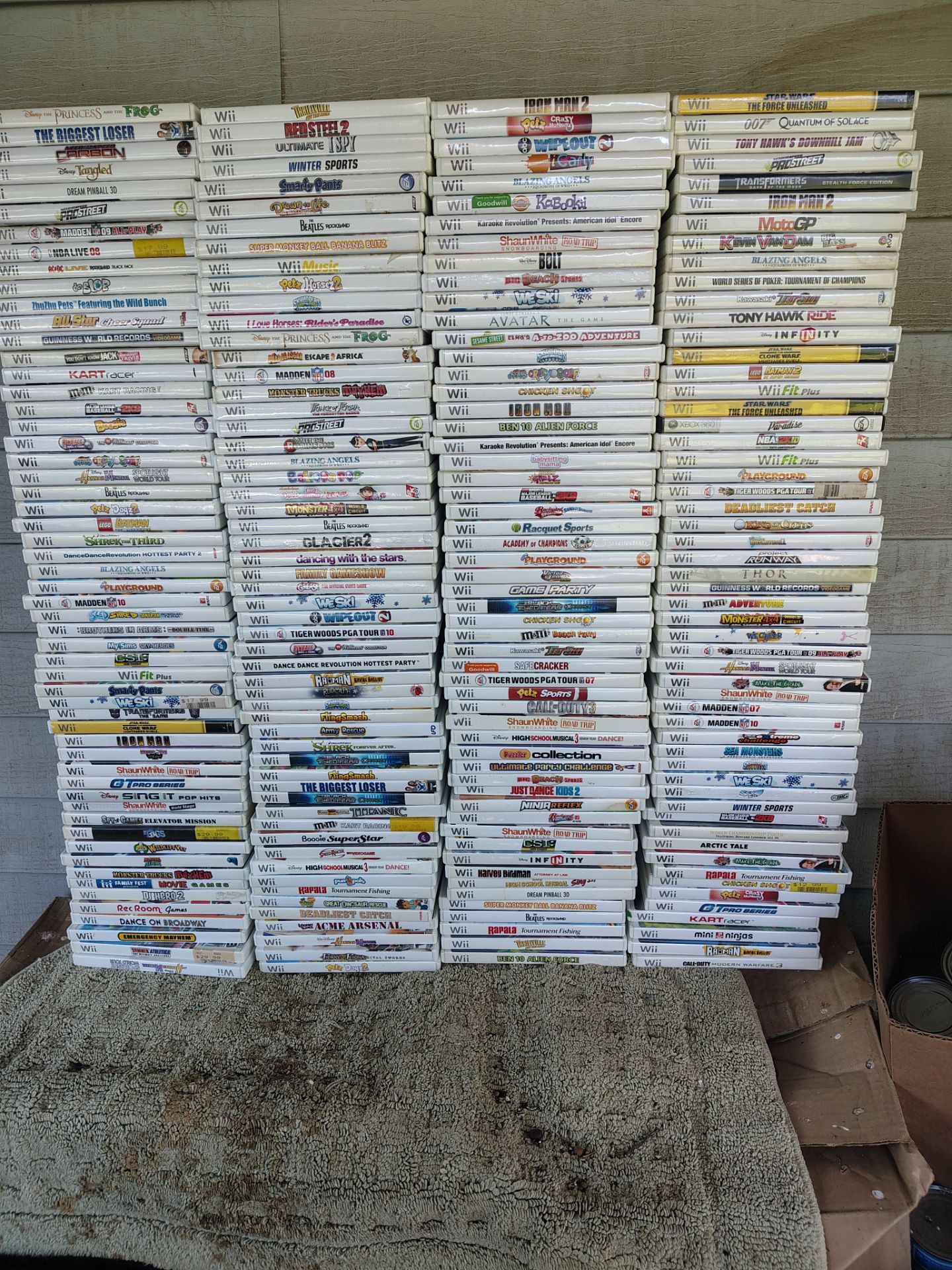 NINTENDO WII GAMES 5.00 EACH OR 10 FOR 35.00