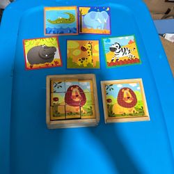 Wooden Cube Puzzle, Used, $2