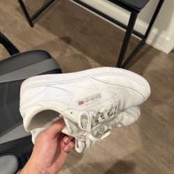 reebok club c white shoes men’s size 10