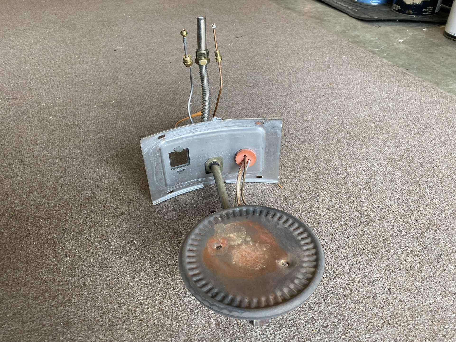 Rheem water heater burner assembly AS39844