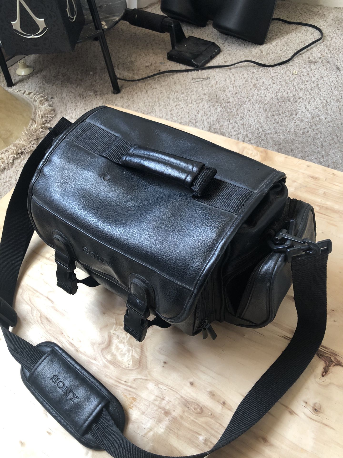 Leather Sony Camera Bag