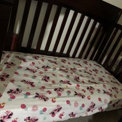 Baby Crib + Mattress 