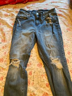 High waisted mom jeans