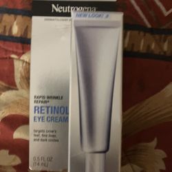 Brand New! Neutrogena Retinol Eye Cream. Rapid Wrinkle Repair! 
