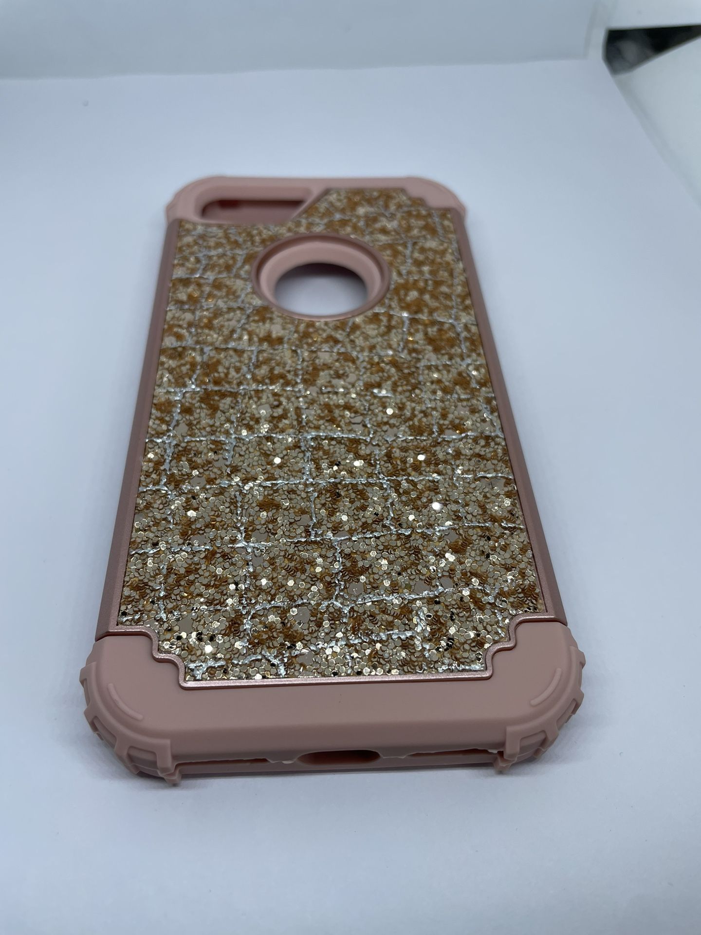 For iPhone 6, iPhone 7/8 Rose Gold Case Phone Cover Protector