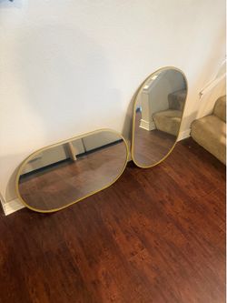 Oval mirrors