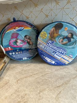 Swim Ways Infant Spring Float With Canopy