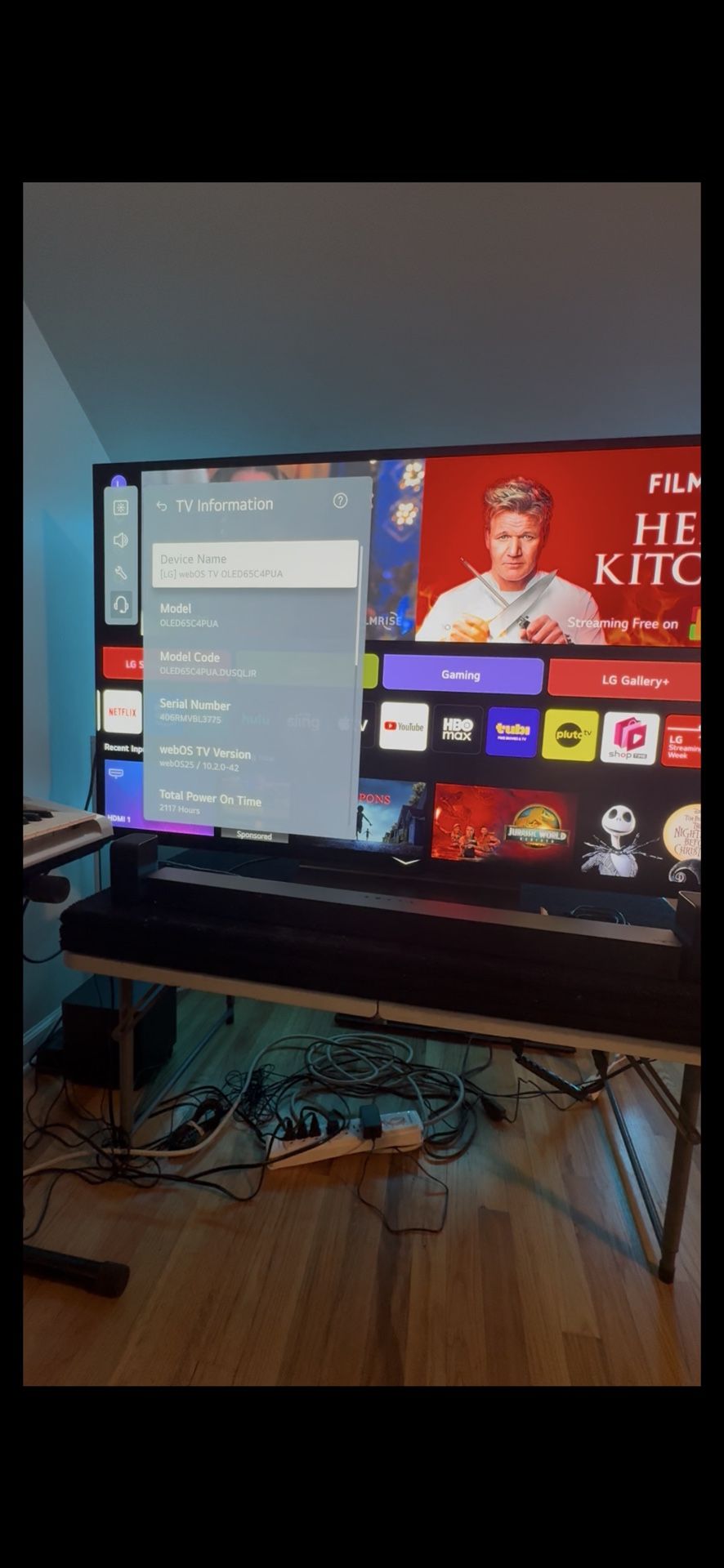 LG-C4 65in Oled TV  With VIZIO M-Series 5.1 Premium surround sound system,