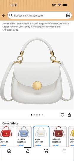 Small top handle bag