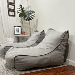 Two Modern Bean bags - $40 Each OBO