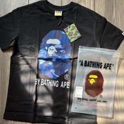 Black BAPE streetwear t-shirt