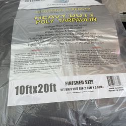 Heavy Duty Tarp 10x20