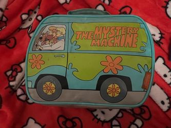 Thermos Scooby-Doo Mystery Machine Insulated Zipper Lunch Bag Green/Blue