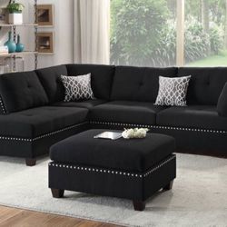New Sectional (Ottoman Included)