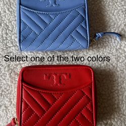 Tory Burch Alexa Slim Card Case / Wallet 5”  NWT