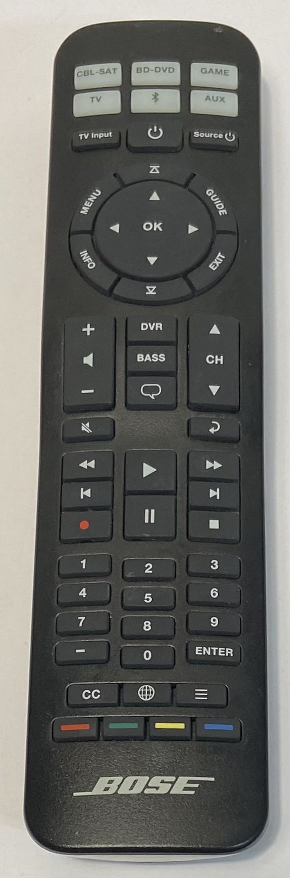 OEM Bose Remote Control for Solo 5 TV Soundbar System (contact info removed) (#870)